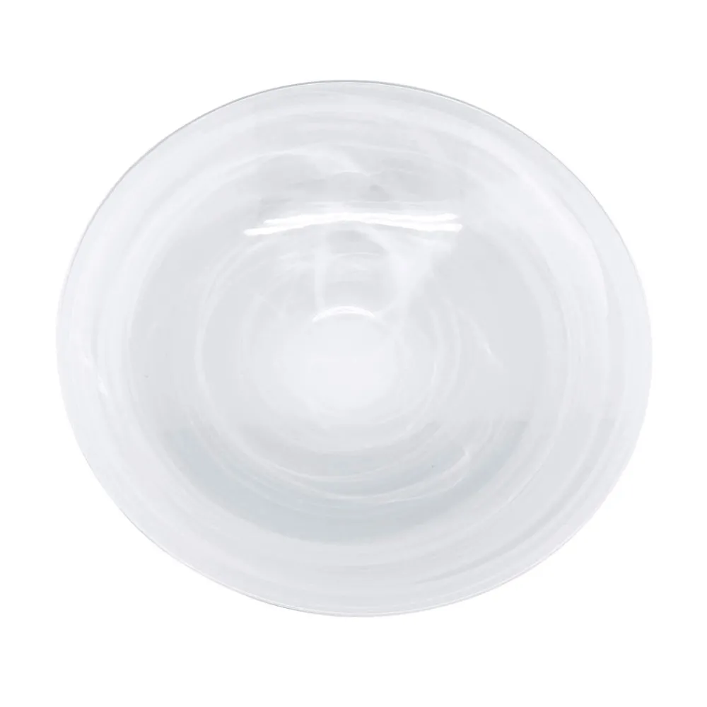 Mariposa Dinnerware|Alabaster White Serving Bowl
