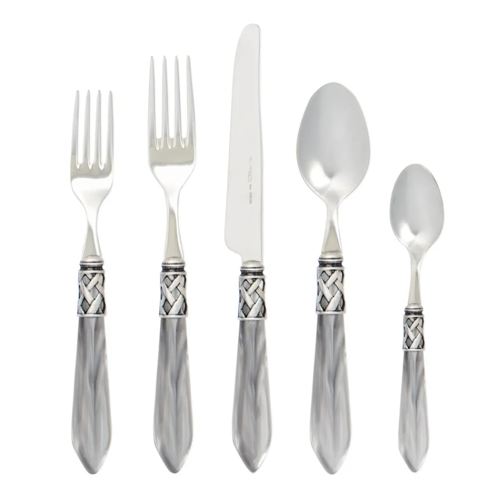 VIETRI Flatware|Aladdin Antique Five-Piece Place Setting