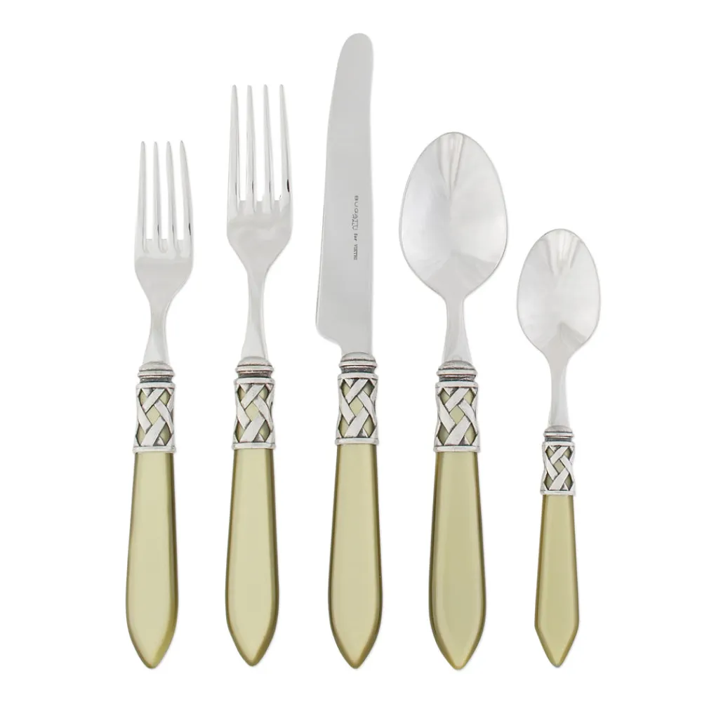 VIETRI Flatware|Aladdin Antique Five-Piece Place Setting