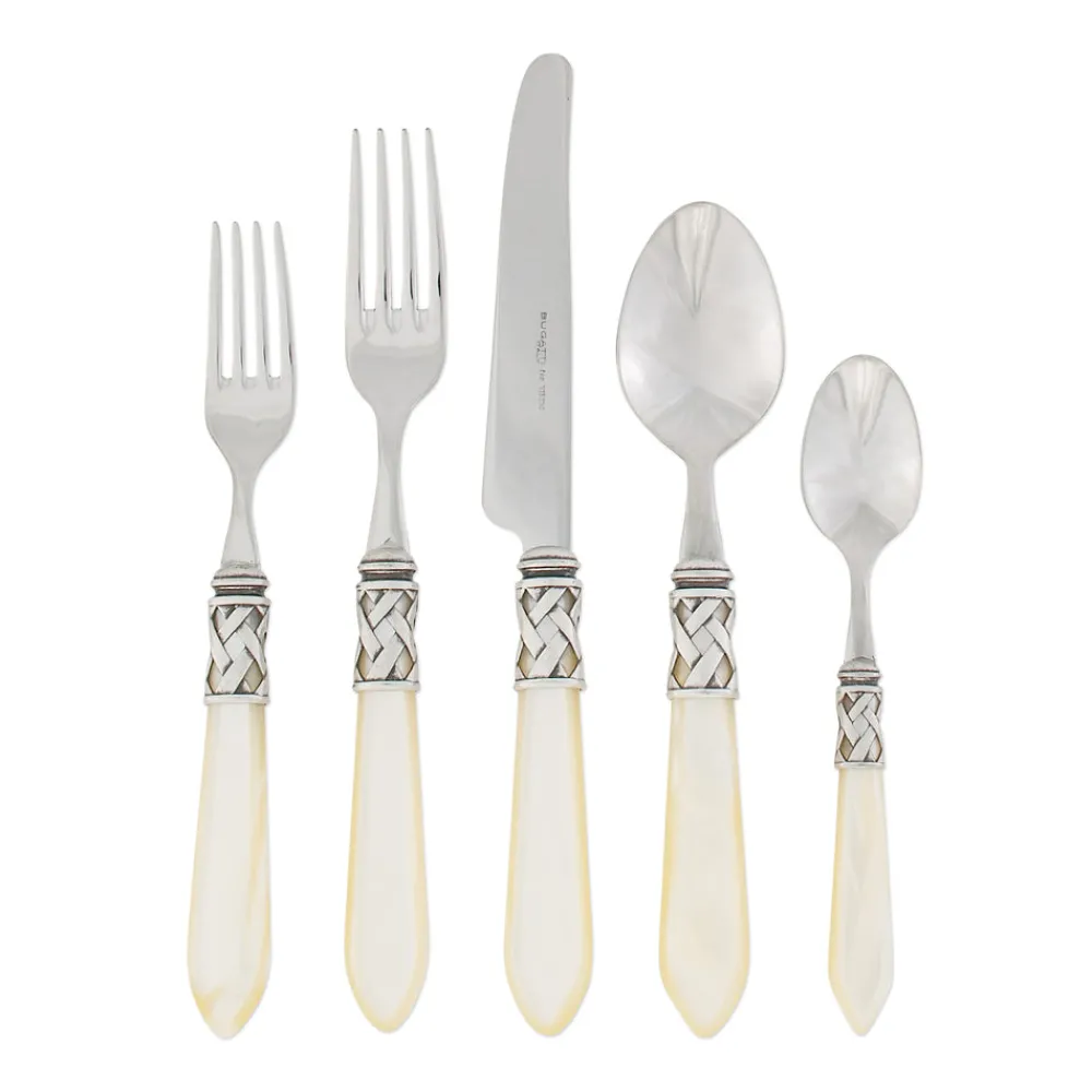 VIETRI Flatware|Aladdin Antique Five-Piece Place Setting