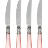 VIETRI Flatware|Aladdin Antique White Steak Knives, Set of 4