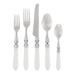VIETRI Flatware|Aladdin Brilliant Five-Piece Place Setting