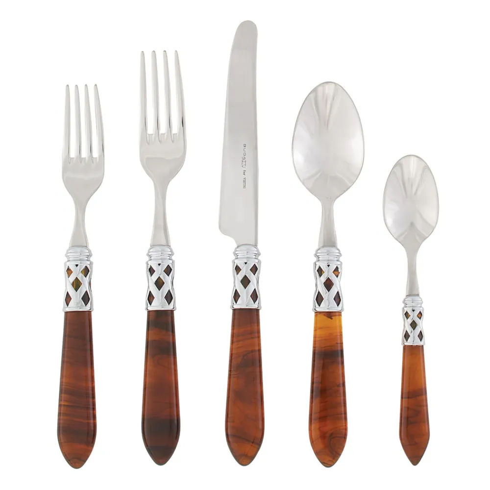VIETRI Flatware|Aladdin Brilliant Five-Piece Place Setting