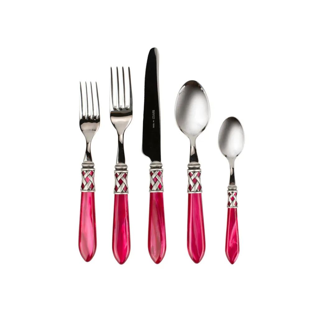 VIETRI Flatware|Aladdin Brilliant Five-Piece Place Setting