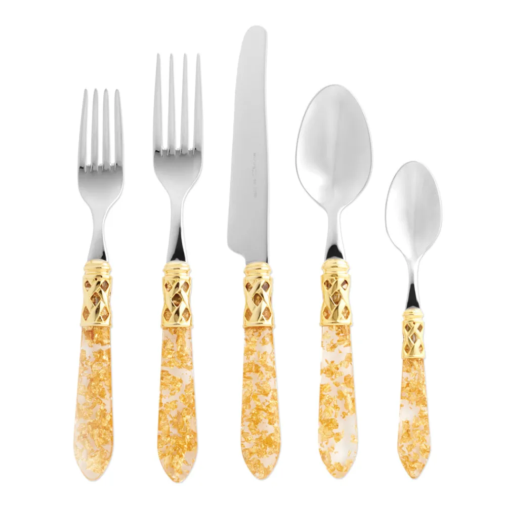 VIETRI Flatware|Aladdin Brilliant Five-Piece Place Setting