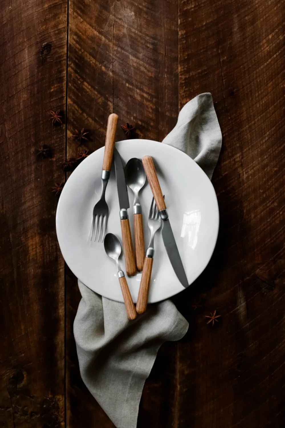 VIETRI Flatware|Albero Five-Piece Place Setting