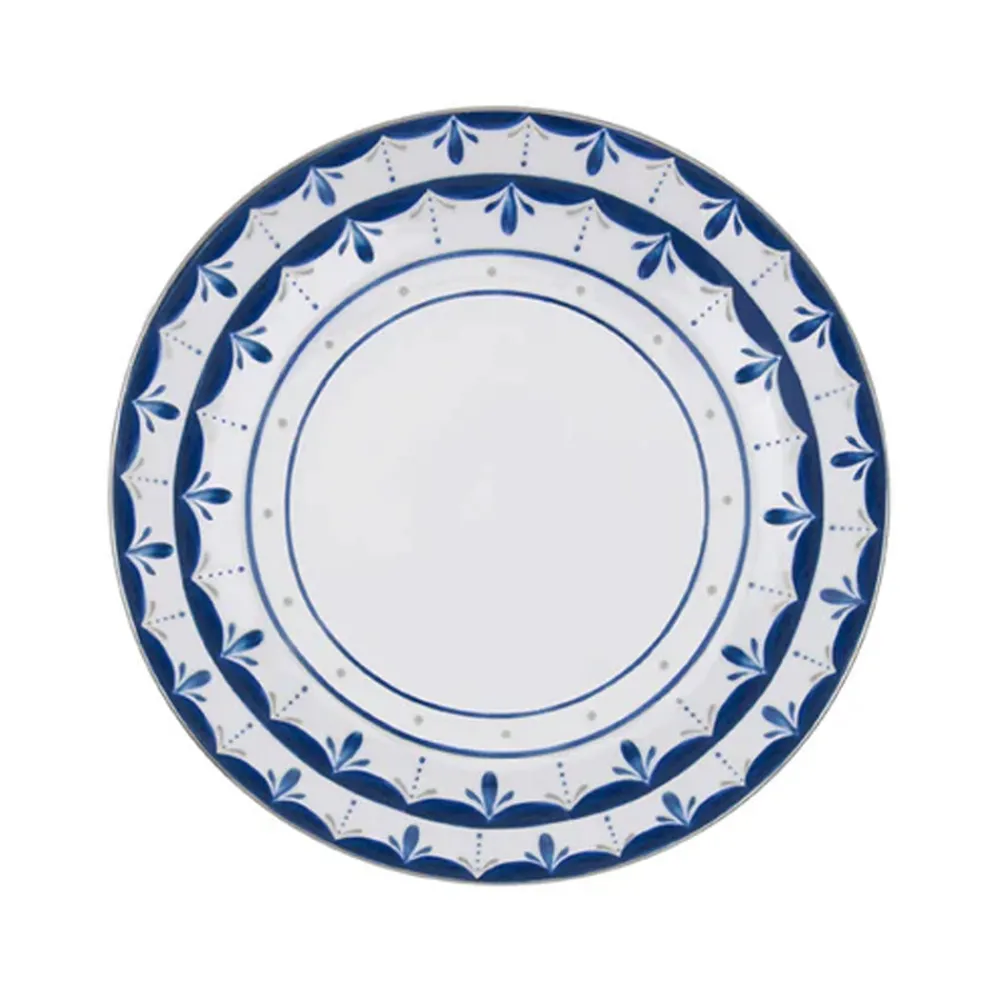 Molecot Dinnerware|Alhambra Blue Dessert Plate