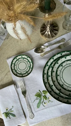 Molecot Dinnerware|Alhambra Green Bread Plate