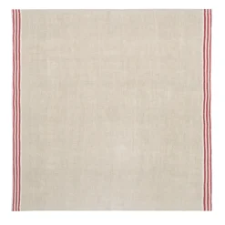 Caravan Place Settings & Linens|Alsace Natural Napkins in Natural & Red, Set of 4