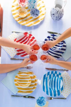 VIETRI Dinnerware|Amalfitana Stripe Cereal Bowl