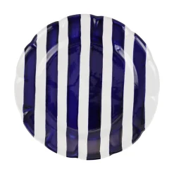 VIETRI Dinnerware|Amalfitana Stripe Dinner Plate