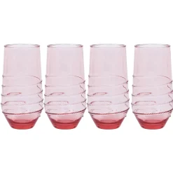 Juliska Glassware|Amalia Acrylic Large Tumbler in Coral