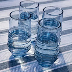 Juliska Glassware|Amalia Acrylic Large Tumbler in Ocean