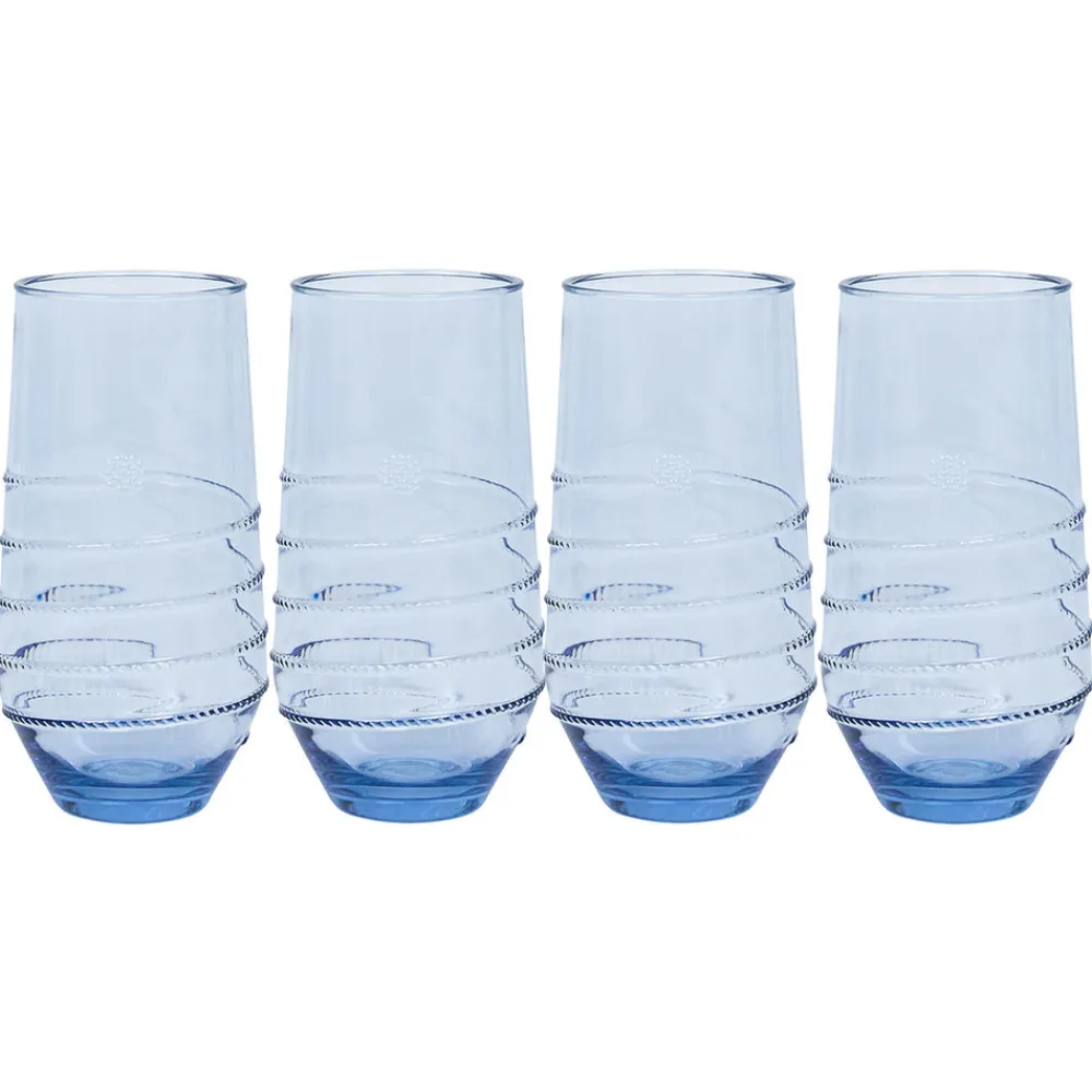 Juliska Glassware|Amalia Acrylic Large Tumbler in Ocean