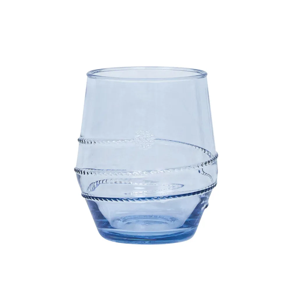 Juliska Glassware|Amalia Acrylic Small Tumbler in Ocean