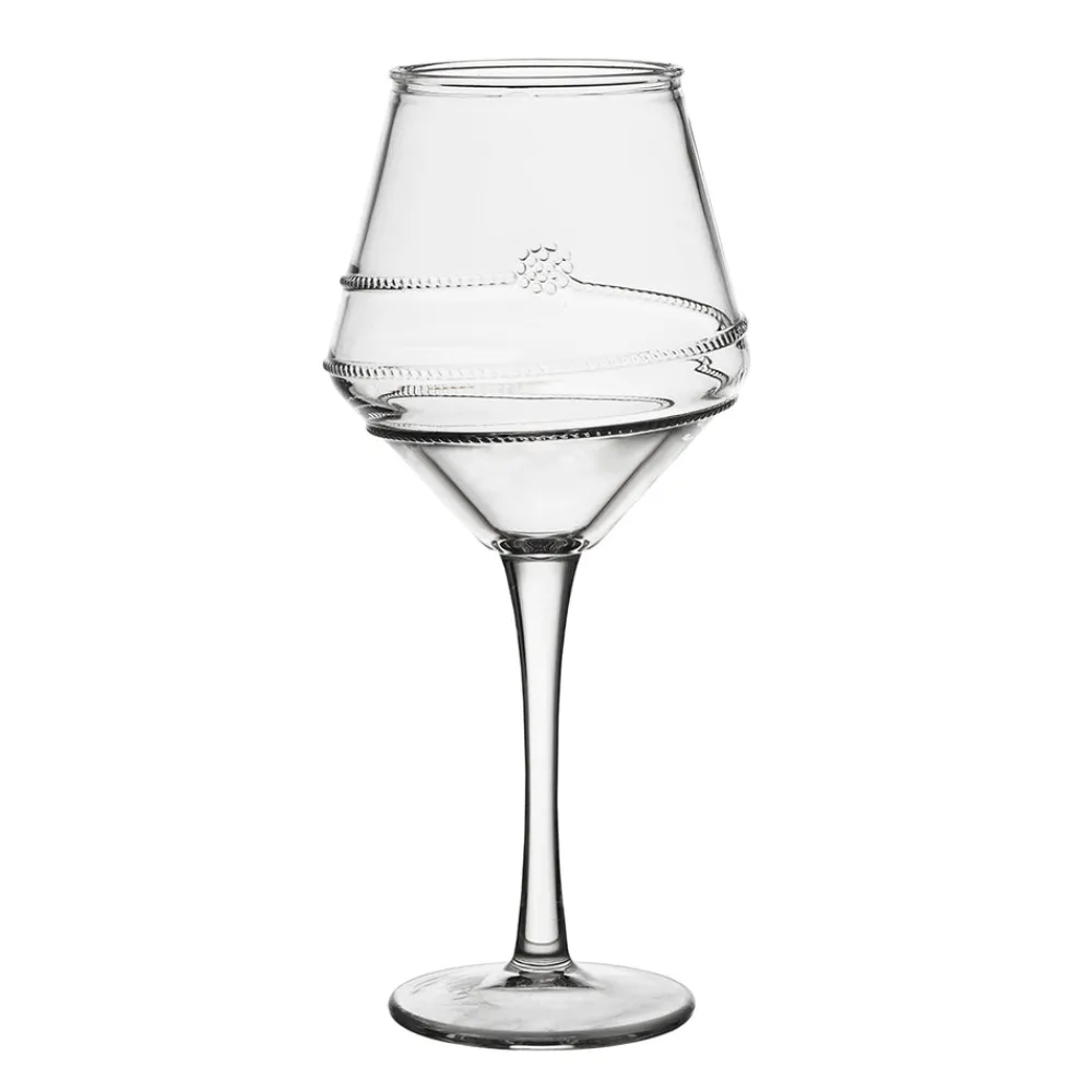 Juliska Glassware|Amalia Clear Acrylic Wine Glass