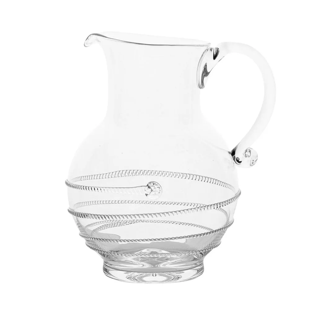 Juliska Glassware|Amalia Glass Round Pitcher