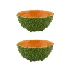 Bordallo Pinheiro Dinnerware|Amazonia Bowl 6", Set of 2