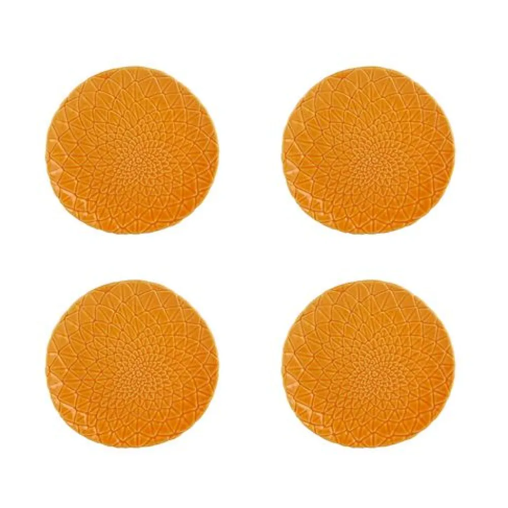 Bordallo Pinheiro Dinnerware|Amazonia Fruit Plate, Set of 4