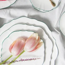 Twig NY Dinnerware|Amelie Forest Green 13" Charger / Serving Platter