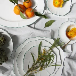 Twig NY Dinnerware|Amelie Forest Green 13