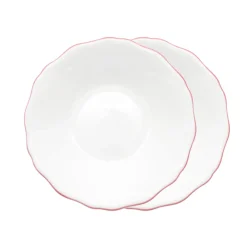 Twig NY Dinnerware|Amelie Roseate Set of 2, Soup / Pasta Bowl
