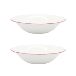 Twig NY Dinnerware|Amelie Roseate Set of 2, Soup / Pasta Bowl