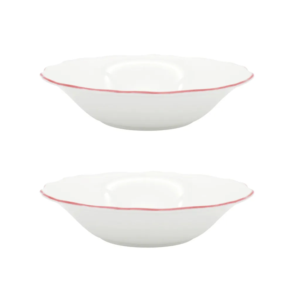Twig NY Dinnerware|Amelie Roseate Set of 2, Soup / Pasta Bowl