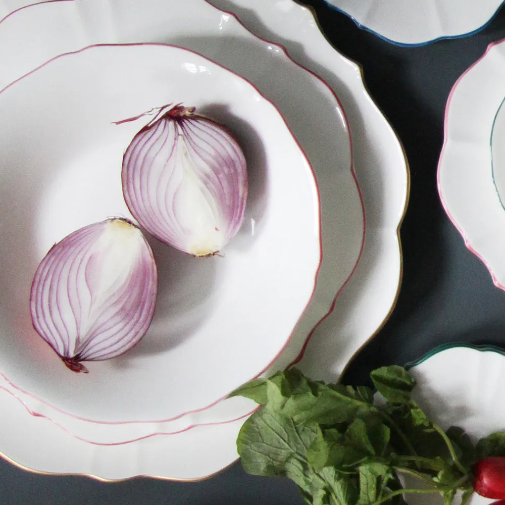 Twig NY Dinnerware|Amelie Roseate Set of 2, Soup / Pasta Bowl