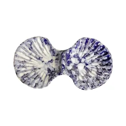 Carolina Irving and Daughters Dinnerware|Anais Double Concha Cobalt