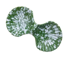 Carolina Irving and Daughters Dinnerware|Anais Double Concha Green