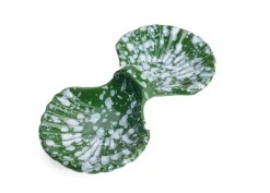 Carolina Irving and Daughters Dinnerware|Anais Double Concha Green