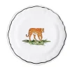 Z.d.G. Dinnerware|Animaux de la Savane Dessert/Side Plate, Leopard