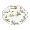 Z.d.G. Dinnerware|Animaux de la Savane Plat Bondil (Large Platter)