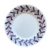 Carolina Irving and Daughters Dinnerware|Anna Aubergine Dessert Plate