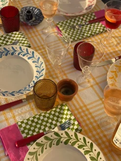 Carolina Irving and Daughters Dinnerware|Anna Blue Dinner Plate