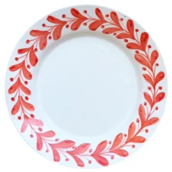 Carolina Irving and Daughters Dinnerware|Anna Coral Dinner Plate