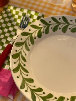 Carolina Irving and Daughters Dinnerware|Anna Olive Dessert Plate