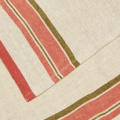 Caravan Place Settings & Linens|Antibes Napkin in Natural & Sherbert, Set of 4