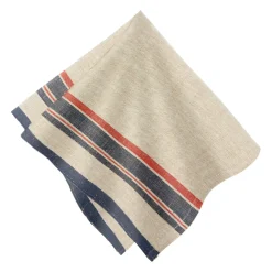 Caravan Place Settings & Linens|Antibes Napkin in Natural & Red, Set of 4