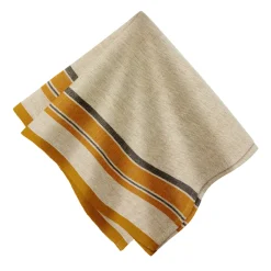 Caravan Place Settings & Linens|Antibes Napkin in Natural & Mustard, Set of 4