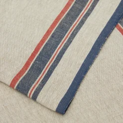 Caravan Place Settings & Linens|Antibes 20x72 Runner in Natural & Red