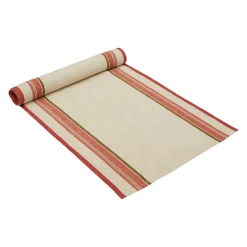 Caravan Place Settings & Linens|Antibes 20x72 Runner in Natural & Sherbert