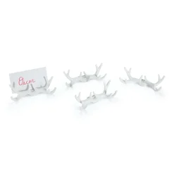 Chefanie Place Settings & Linens|Antler Placecard Holders, Set of 4