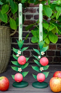 Inner Child Candles|Apple Fruit Candle Holder