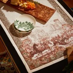 Caskata Dinnerware|Arbor Green Canape Plates