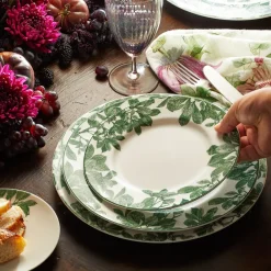 Caskata Dinnerware|Arbor Green Salad Plate