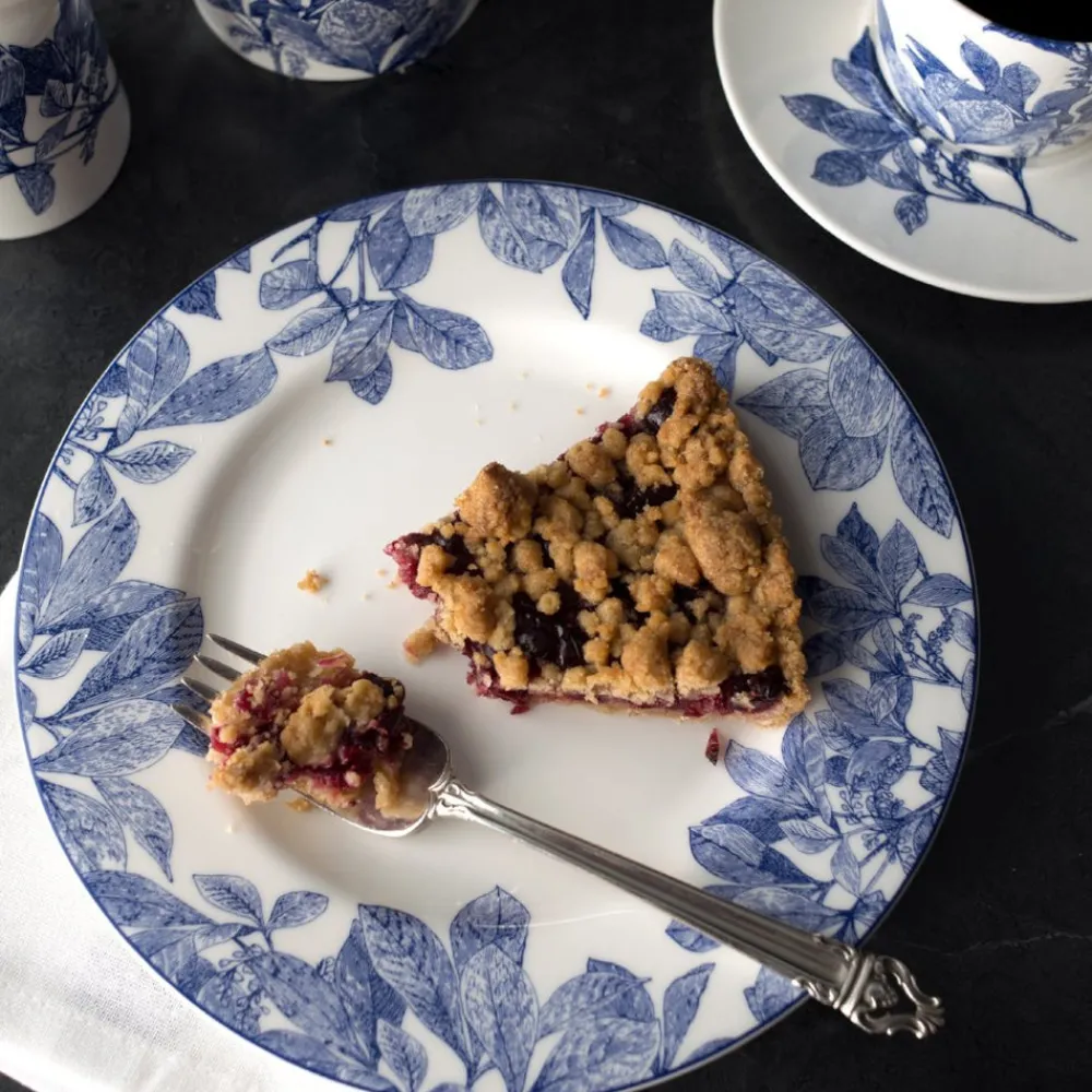 Caskata Dinnerware|Arbor Salad Plate Blue