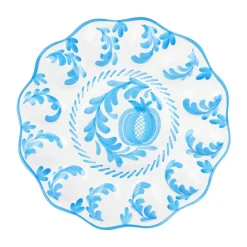 VIETRI Dinnerware|Arezzo Aqua Egg Platter