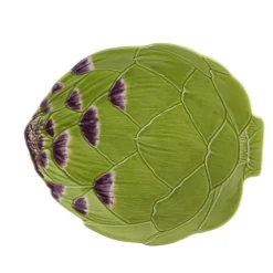Bordallo Pinheiro Dinnerware|Artichoke Dinner Plate in Green